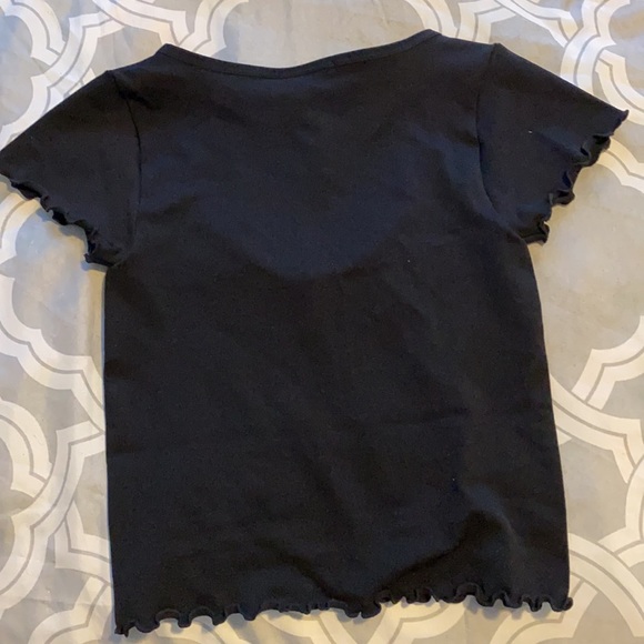 2/$10🎂 NWOT frilled crop top - Picture 3 of 3